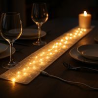 Chemin de table LED USB fait maison