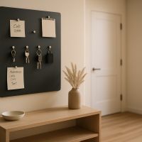 Panneau magnétique maison pour l’entrée