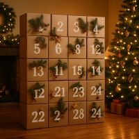 Calendrier de l’avent géant à créer soi-même