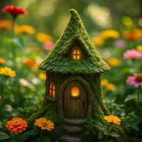 Fabriquer une maison de lutin magique