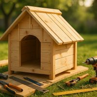 Fabriquer une niche en bois facilement