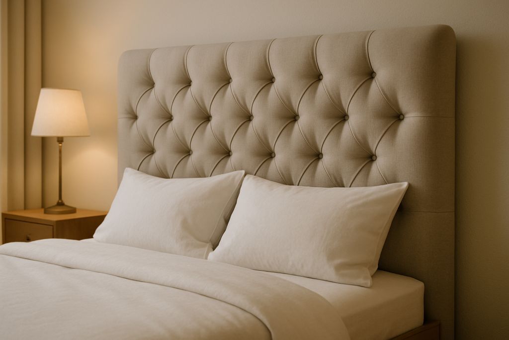 Tuto DIY : tête de lit capitonnée chic