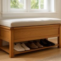 Fabriquer un banc coffre pour l’entrée